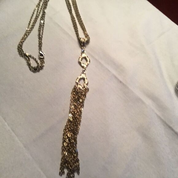 $10 ea or 3/$20 Goldtone Tassel Necklace - Picture 3 of 8